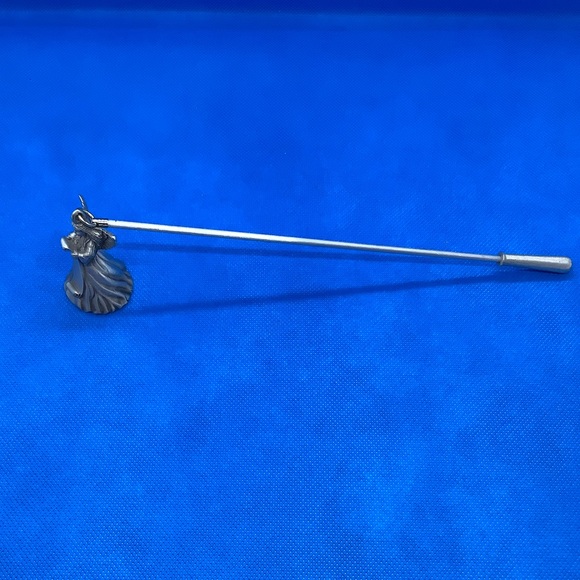 Vintage 1997 Party Lite Pewter Angel Candle Snuffer - Picture 3 of 9